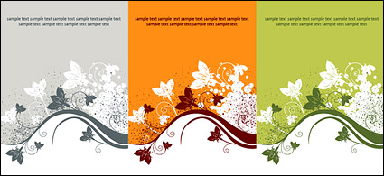 3-color pattern vector material fashion