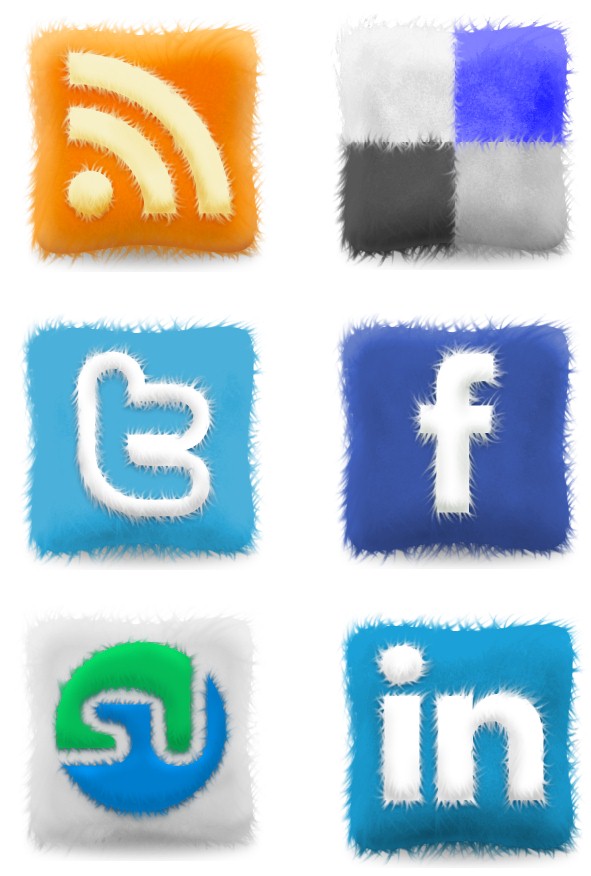 web 2.0 plush cushion png icon