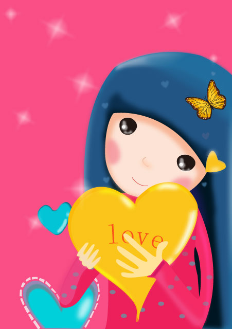 Vector girl
