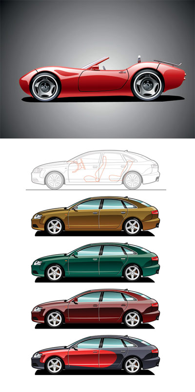Vector sports car