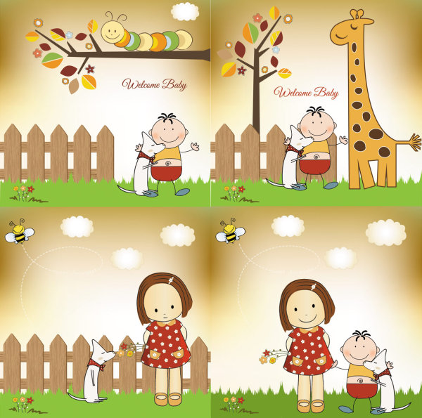 Warm cartoon - Vector