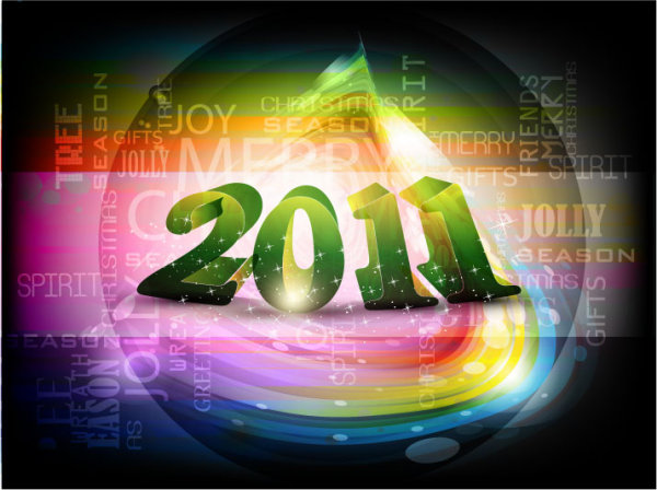 Symphony 2011, three-dimensional word vector material