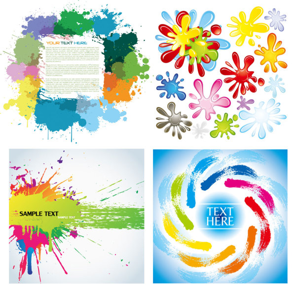 Color Ink Vector