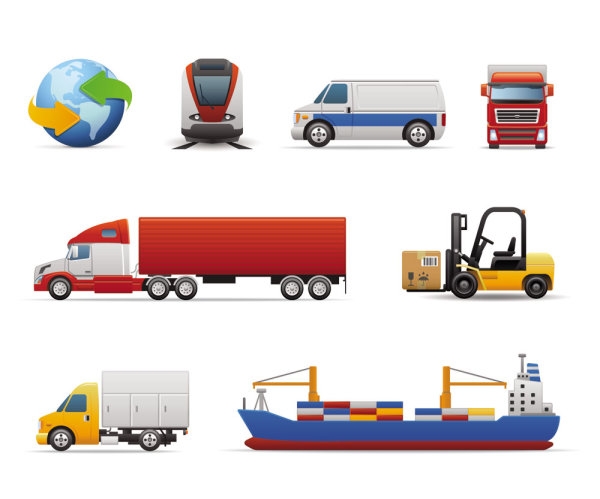 Transport icon 01 - vector