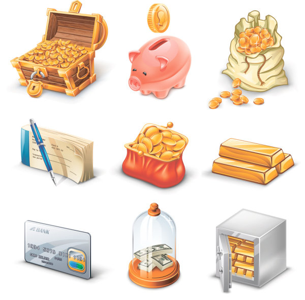 Business website icon 02 - vector