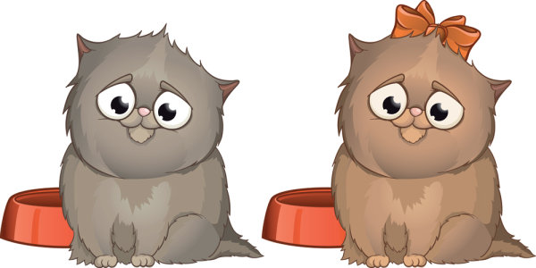 Cute cartoon image 04 - vector