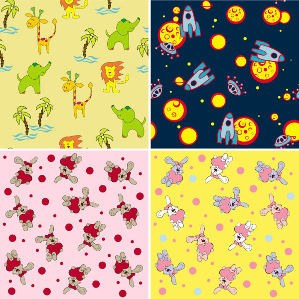 The cartoon image of the background - vector
