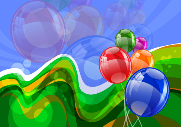 Fine bubbles 05 - vector