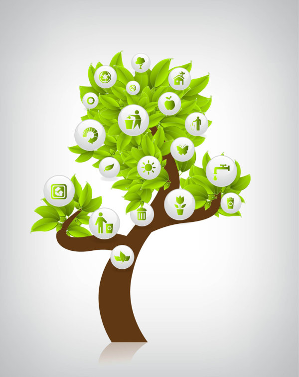 Green icon 02 - Vector