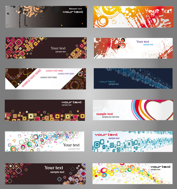 Quality card material 02 - vector
