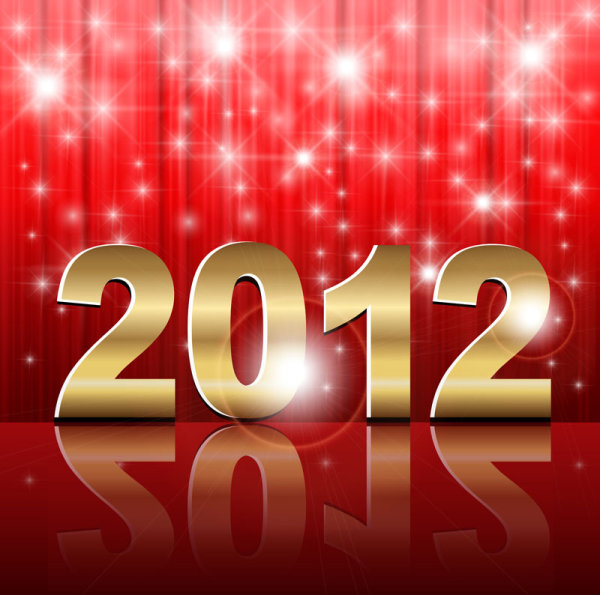 2012 Creative Fonts 02 - vector material