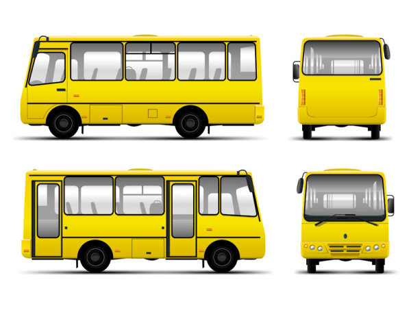 Passenger cars vector material - 01
