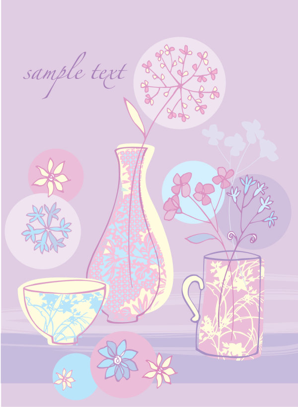 Matte finish illustrator 03 - vector material