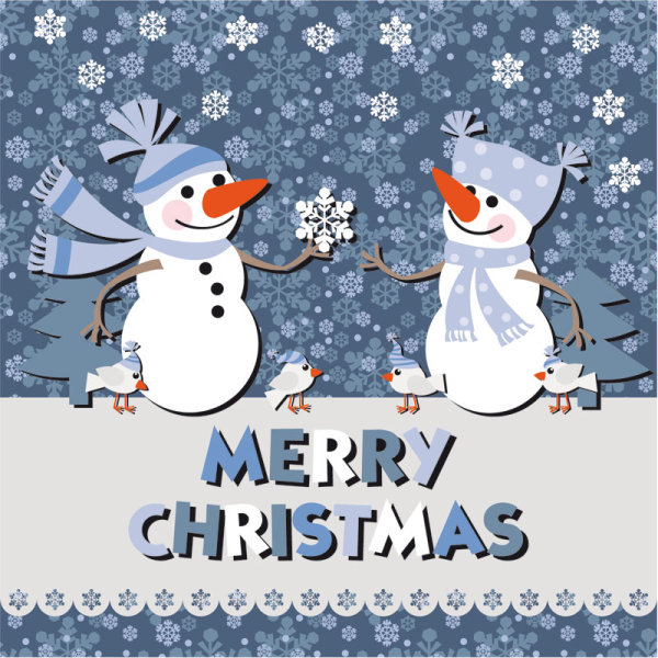 Christmas notes stickers 02 - vector material