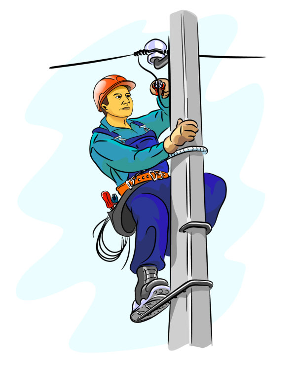 Cartoon illustrator 02 - vector material