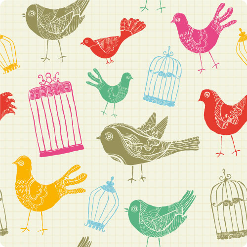 Cartoon illustrator 03 - vector material