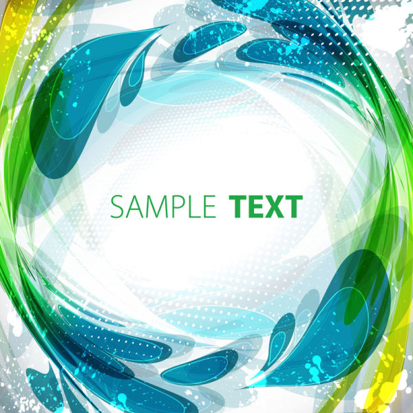 Brilliant dynamic background 04 - vector material
