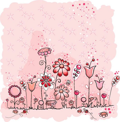 Cute illustrator 01 - vector material