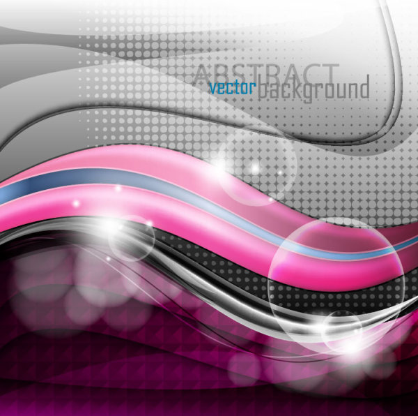 Dynamic flow line pattern 05 - vector material
