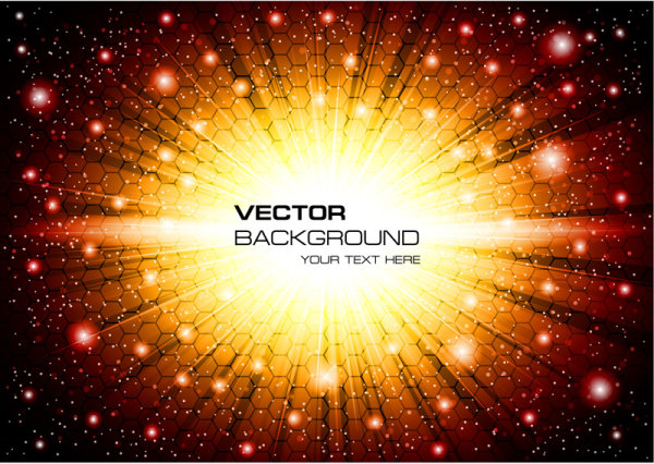 Starry background 01 - vector material