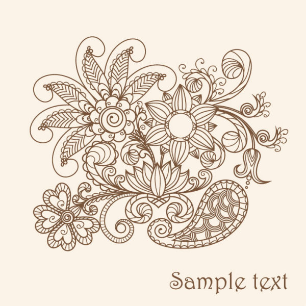 Fine line issued on pattern 04 - vector material