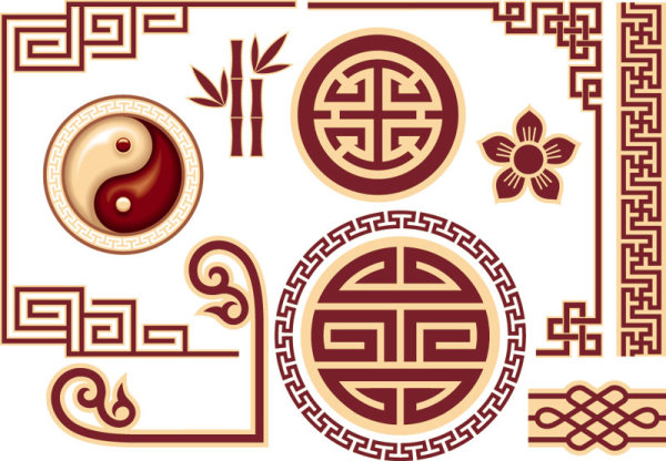 Classical grilles pattern 02 - vector material