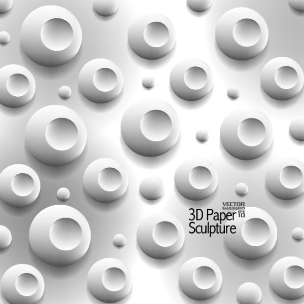 3D stereo label 02 - vector material