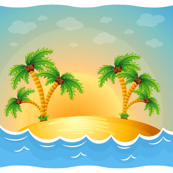 Cartoon illustrator 03 - vector material