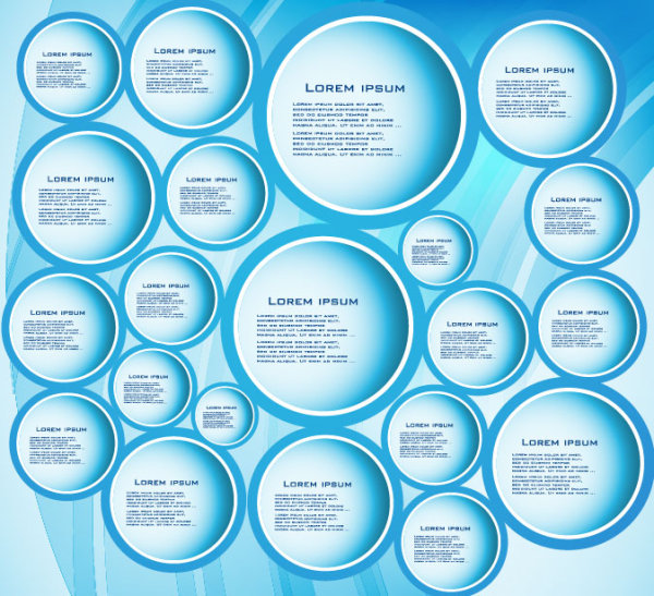 Pierced page template 03 - vector material