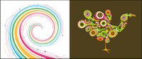 Peacock and graphics rotation lines