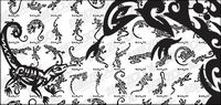 Vector gecko