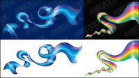 Pretty ribbons vector