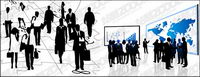 Business people vector