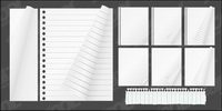 Notepad paper material