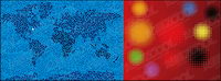 composed of dots graphics