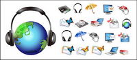 Exquisite commercial icon vector material-1