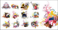 Number of items with the trend of the pattern vector material-2