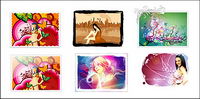 Thumbnail border decoration CSS code