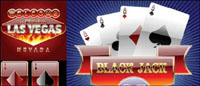 Playing cards vector material