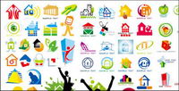 House theme logo vector graphic material