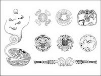 The thirteen Chinese classical Vector