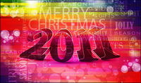 Symphony 2011, three-dimensional word vector material -2