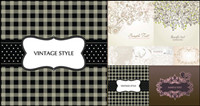 Elegant pattern material