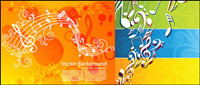Vector musical theme