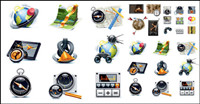 Map location vector icon