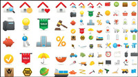 Living icon - vector free download