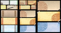 Fine texture of the paper
