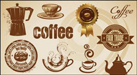 {coffee and totem } Vector