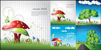 Cute cartoon children - Vector