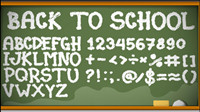 Books and letters material 06-- vector material